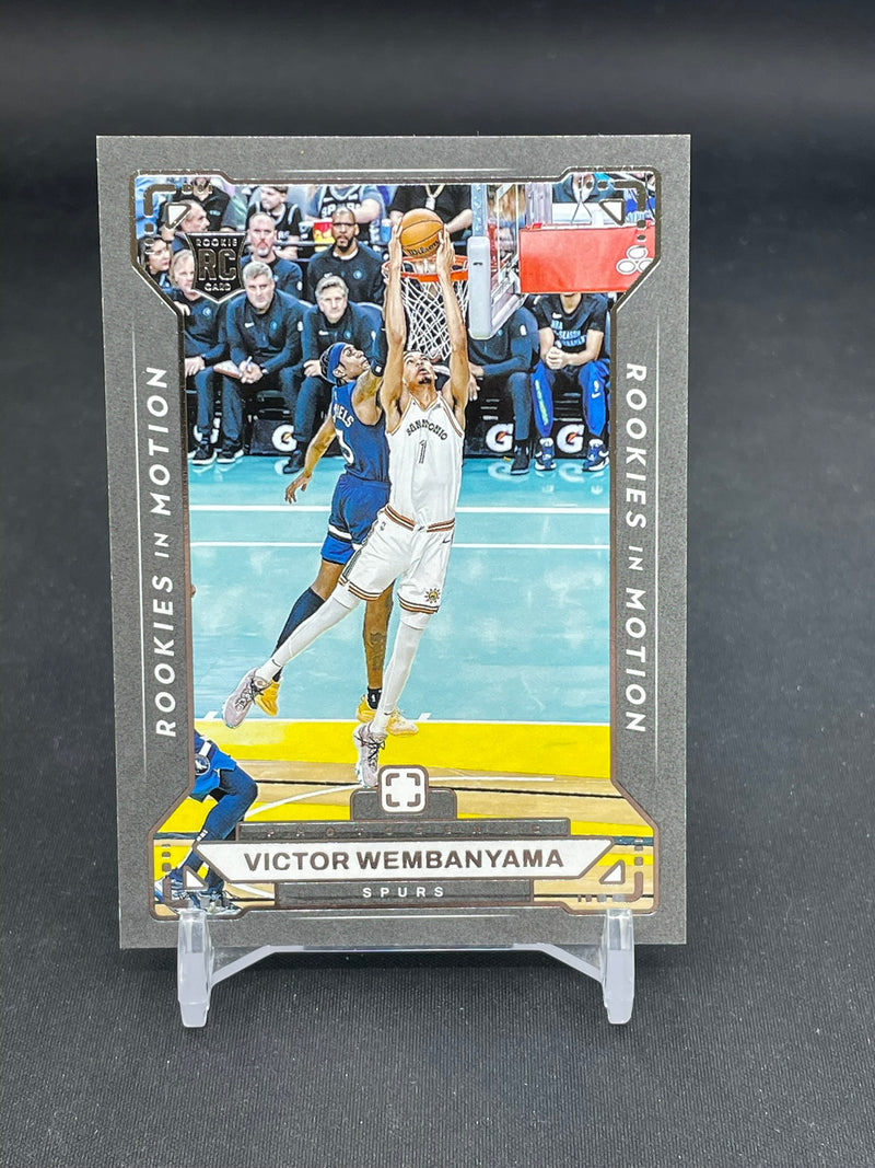 2023 PANINI PHOTOGENIC - ROOKIES IN MOTION - V. WEMBANYAMA -