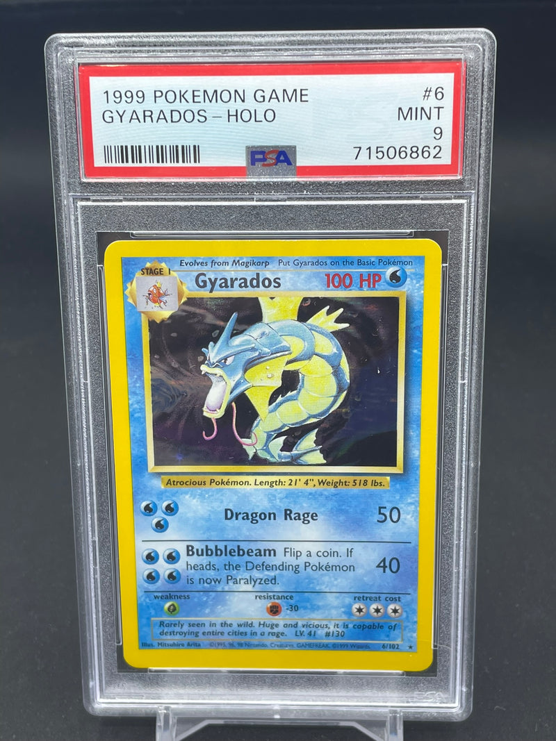 POKEMON - BASE SET - GYARADOS - HOLO -