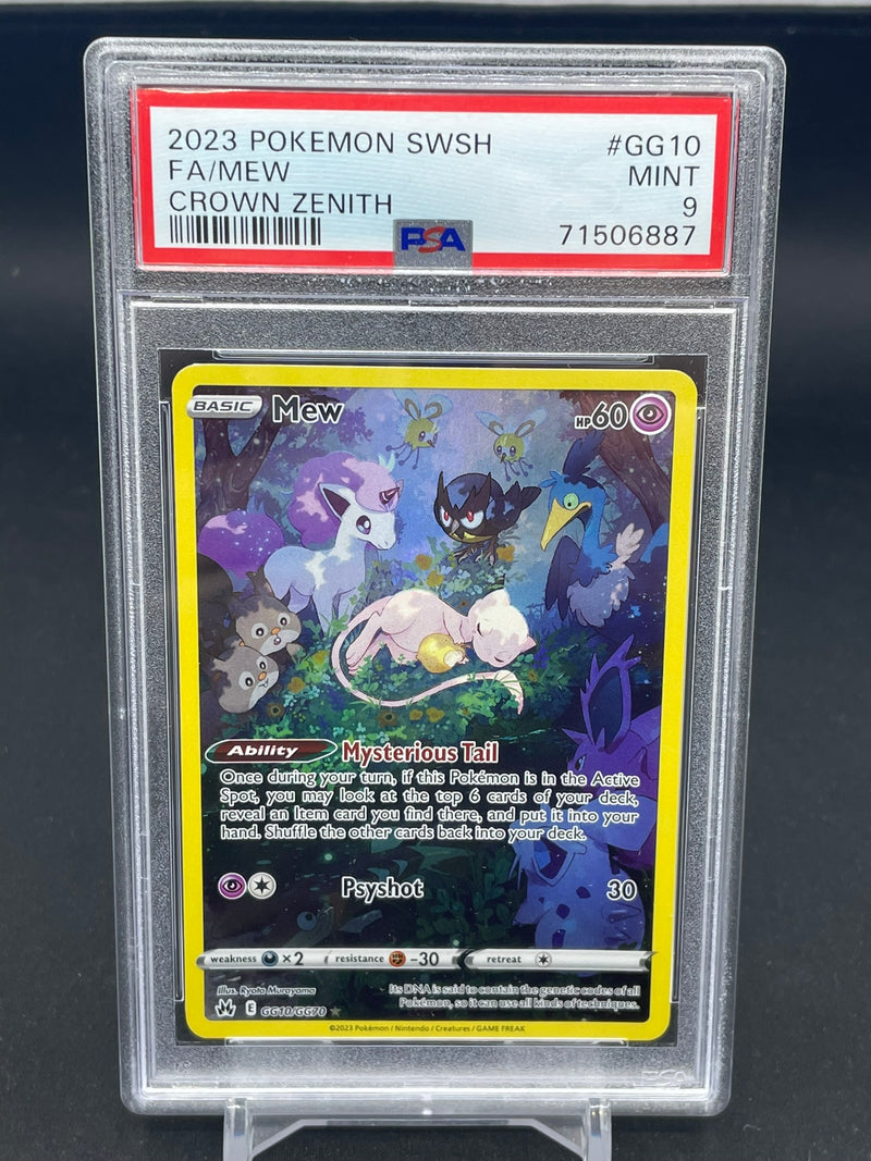 POKEMON - CROWN ZENITH - MEW - FULL ART -