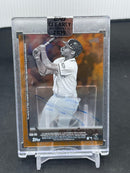 2019 TOPPS CLEARLY AUTHENTIC - ORANGE - R. ACUNA JR. - #CAA-RA - #'D/5 - AUTOGRAPH