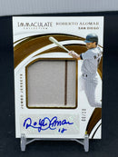 2019 PANINI IMMACULATE - JUMBO JERSEYS - R. ALOMAR - #JJ-RA - #'D/10 - RELIC - AUTOGRAPH