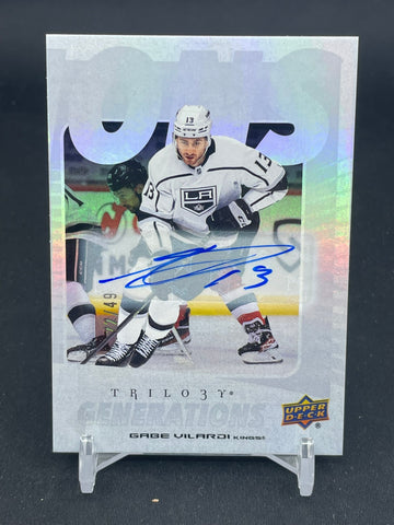 2023 UPPER DECK TRILOGY - GENERATIONS - G. VILARDI - #TG-16C - #'D/49 - AUTOGRAPH