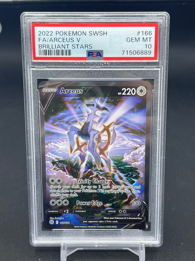 POKEMON - BRILLIANT STARS - ARCEUS V - FULL ART -