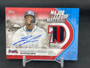 2021 TOPPS UPDATE - RED - MAJOR LEAGUE MATERIAL - R. ACUNA JR. - #MLMA-RAJ - #'D/25 - RELIC - AUTOGRAPH