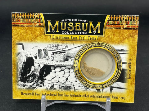 2022 UPPER DECK GOODWIN CHAMPIONS - MUESUM COLLECTION - DISCOVERING KING TUT'S TOMB - #MCT-1 - #'D/100 - RELIC