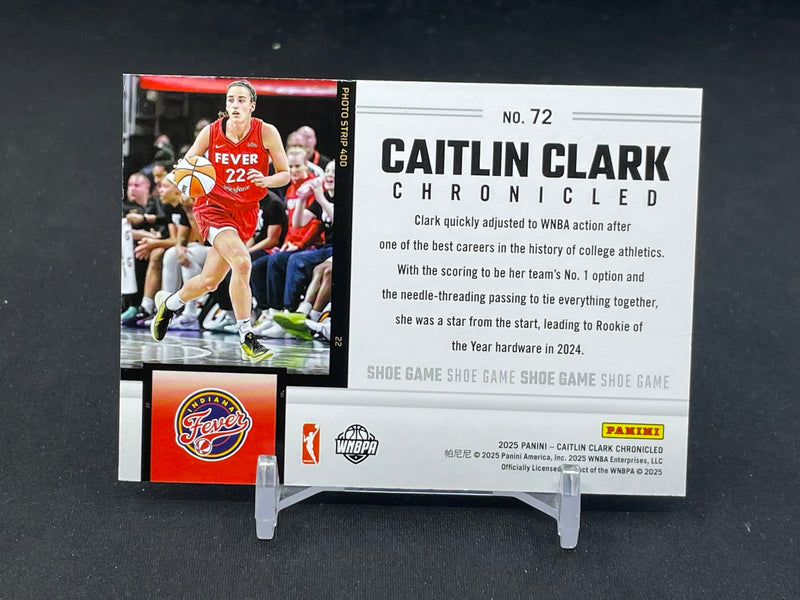 2025 PANINI CAITLIN CLARK CHRONICLED - RED - C. CLARK -