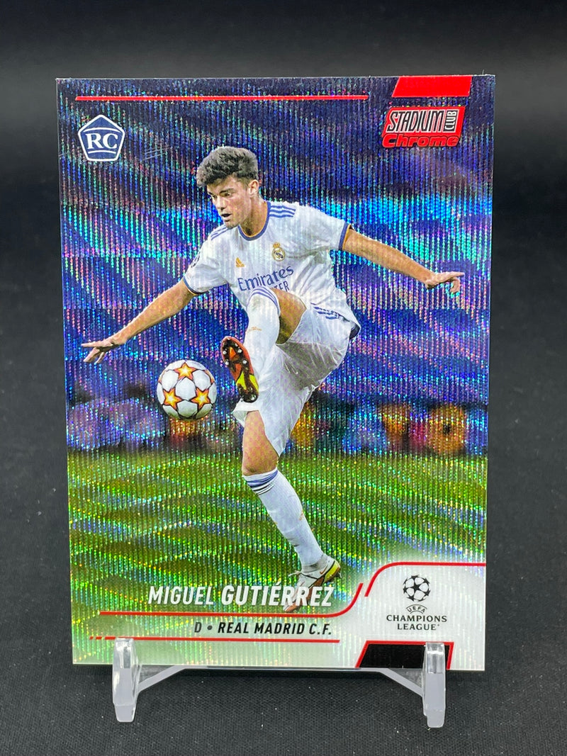 2022 TOPPS STADIUM CLUB CHROME - RED WAVE - M. GUTIERREZ - #45 - #'D/5 - RC