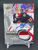 2022 UPPER DECK TRILOGY - ROOKIE RENDITIONS - M. SOGAARD - #RR-13 - #'D/49 - RELIC - AUTOGRAPH - RC