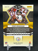 2022 PANINI MOSAIC - GOLD MOSAIC PRIZM - T. BRADSHAW - #244 - #'D/25