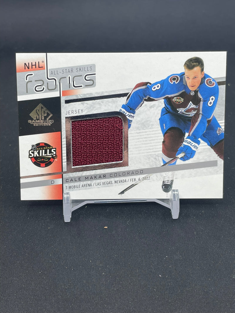 2022 UPPER DECK SP GAME USED - ALL-STAR SKILLS FABRICS - C. MAKAR -