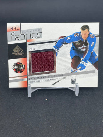2022 UPPER DECK SP GAME USED - ALL-STAR SKILLS FABRICS - C. MAKAR - #AS-30 - RELIC