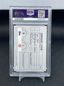 2024 TOPPS BOWMAN CHROME UNIVERSITY - EYE TEST AUTOGRAPH - J. EDWARDS -