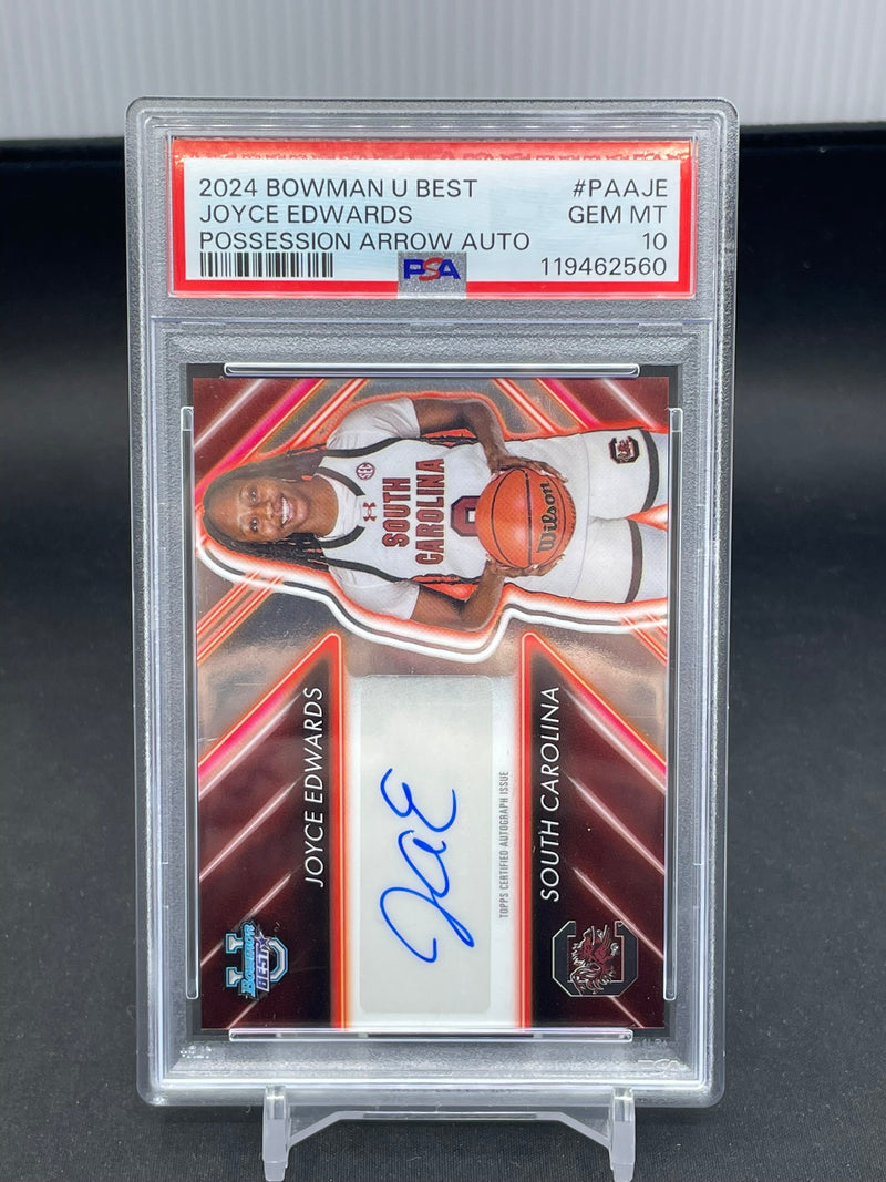 2024 TOPPS BOWMANS BEST UNIVERSITY - POSSESSION ARROW AUTO - J. EDWARDS -