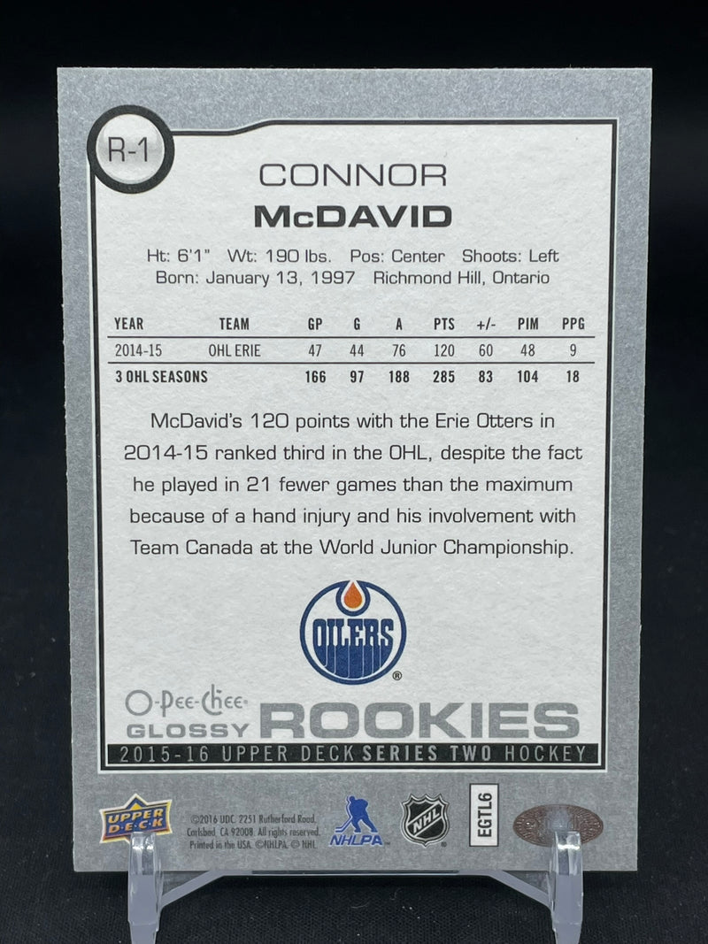2015 UPPER DECK SERIES TWO - O-PEE-CHEE GLOSSY ROOKIES - C. MCDAVID -