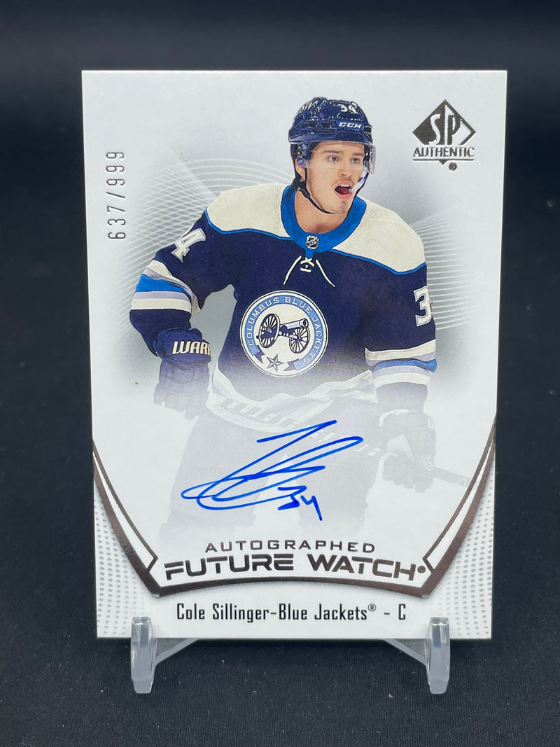 2021 UPPER DECK SP AUTHENTIC - FUTURE WATCH AUTO - C. SILLINGER - #188 - #'D/999 - AUTOGRAPH - RC