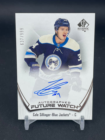 2021 UPPER DECK SP AUTHENTIC - FUTURE WATCH AUTO - C. SILLINGER - #188 - #'D/999 - AUTOGRAPH - RC