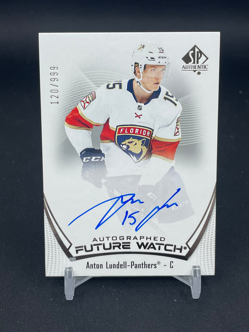 2021 UPPER DECK SP AUTHENTIC - FUTURE WATCH AUTO - A. LUNDELL - #174 - #'D/999 - AUTOGRAPH - RC
