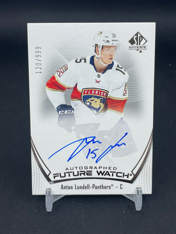 2021 UPPER DECK SP AUTHENTIC - FUTURE WATCH AUTO - A. LUNDELL - #174 - #'D/999 - AUTOGRAPH - RC