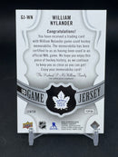 2018 UPPER DECK SERIES ONE - UD GAME JERSEY - W. NYLANDER -