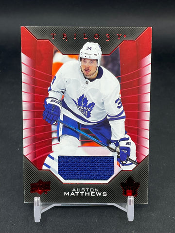 2019 UPPER DECK TRILOGY - RED - A. MATTHEWS - #30 - RELIC