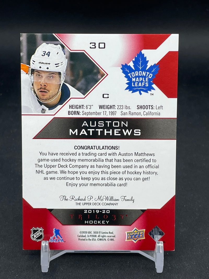 2019 UPPER DECK TRILOGY - RED - A. MATTHEWS -