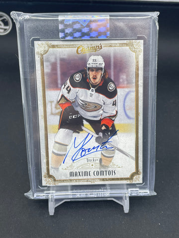 2021 UPPER DECK CLEAR CUT - CHAMP'S - M. COMTOIS - #C-MC - AUTOGRAPH