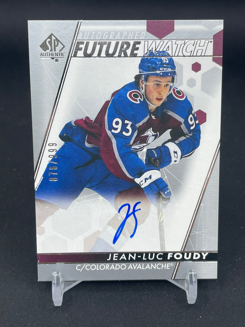 2022 UPPER DECK SP AUTHENTIC - AUTOGRAPHED FUTURE WATCH - J. FOUDY - #196 - #'D/999 - AUTOGRAPH - RC