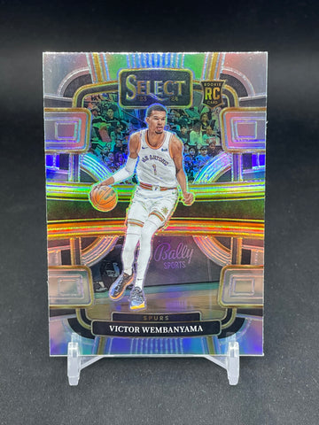 2023 PANINI SELECT - PRIZM - V. WEMBANYAMA - #87 - RC