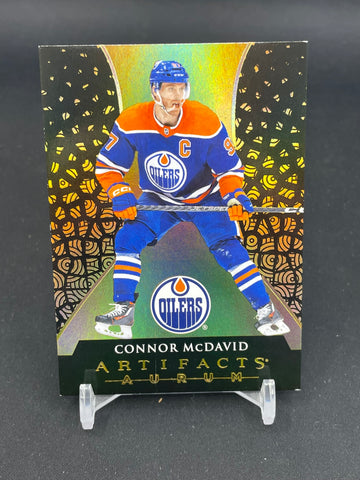 2023 UPPER DECK ARTIFACTS - AURUM - C. MCDAVID - #A-5 - UNSCRATCHED