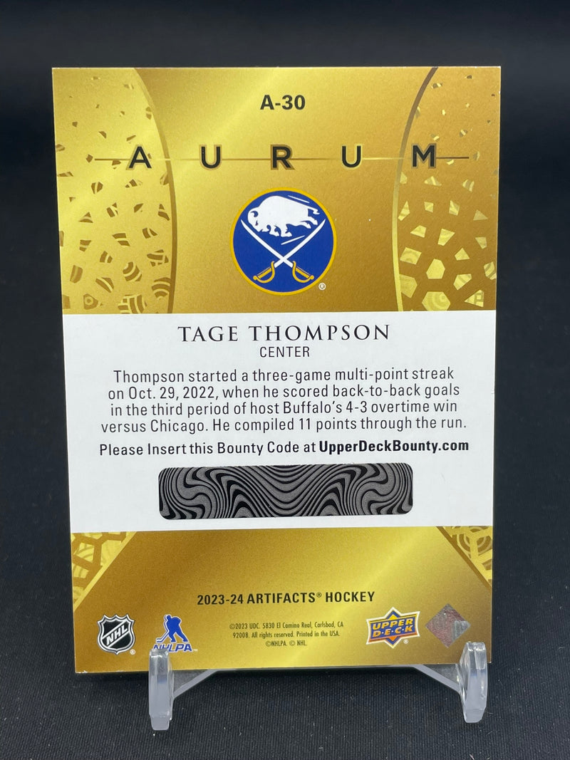 2023 UPPER DECK ARTIFACTS - AURUM - T. THOMPSON -