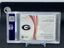 2020 PANINI IMMACULATE COLLEGIATE - PREMIUM PATCHES - A. EDWARDS - #PPA-AW - #'D/5 - LAUNDRY NIKE RELIC - PSA 6 - RC