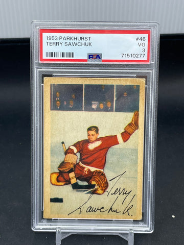 1953 PARKHURST - T. SAWCHUK - #46 - PSA 3