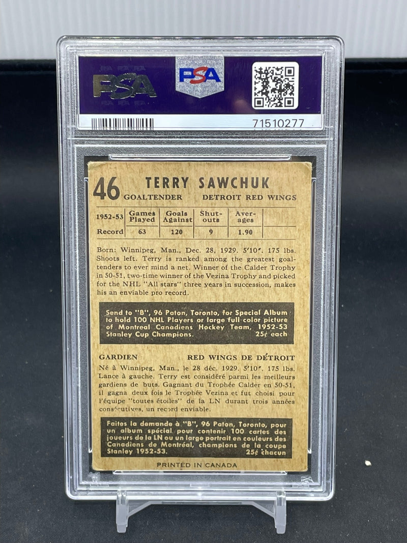 1953 PARKHURST - T. SAWCHUK -