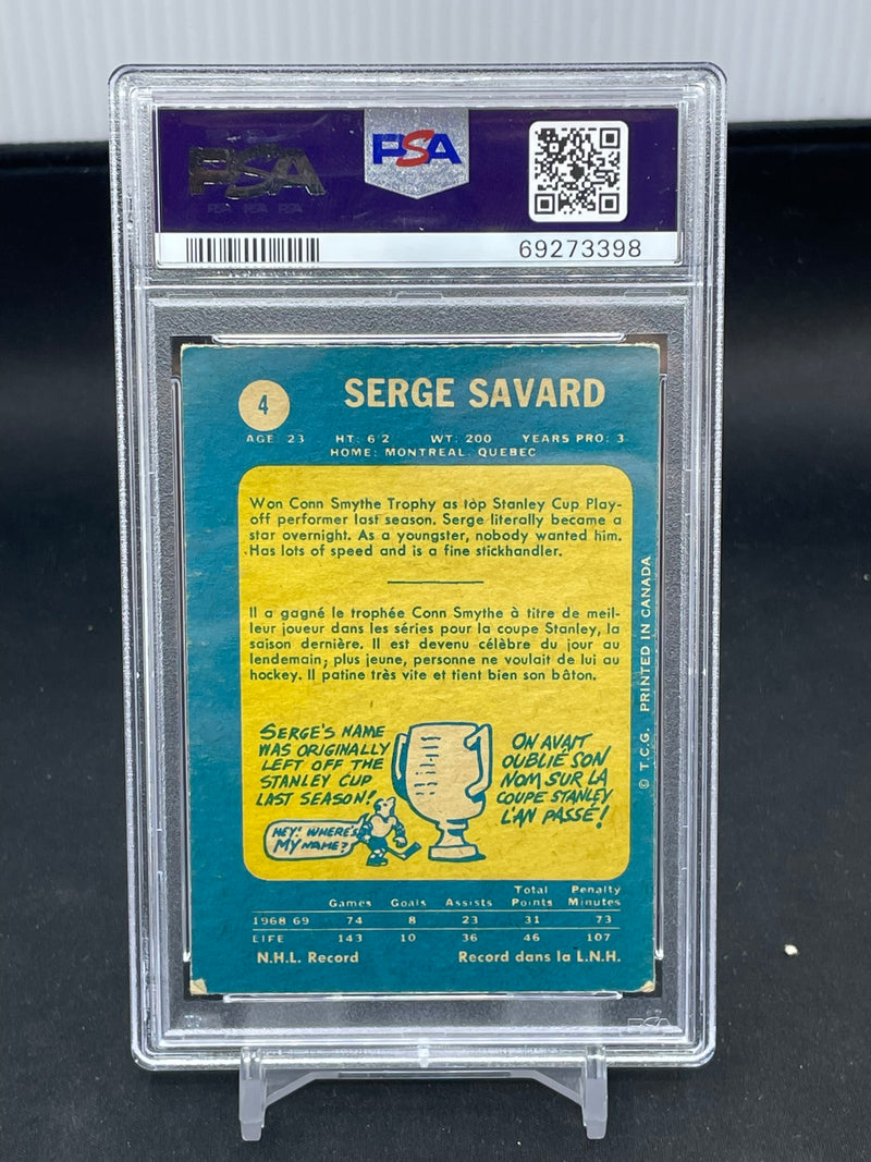 1969 TOPPS - S. SAVARD -