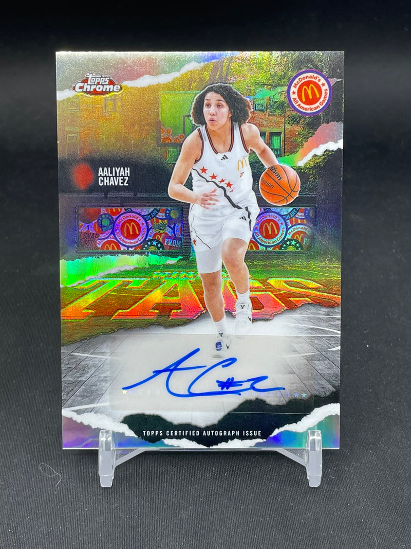 2025 TOPPS CHROME MCDONALD'S - WINNING TAGS - A. CHAVEZ -