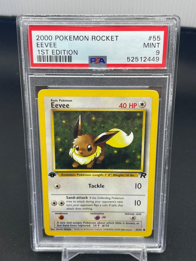 POKEMON - ROCKET 1ST EDITION - EEVEE -