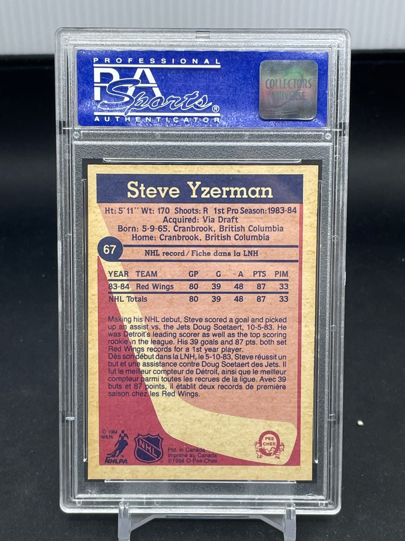 1984 O-PEE-CHEE - S. YZERMAN -