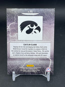 2024 PANINI CAITLIN CLARK COLLECTION - PANINI LOGO - RAINING 3S - C. CLARK -