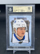2016 UPPER DECK SERIES ONE - GOLD - UD PORTRAITS - W. NYLANDER - #P57 - #'D/100 - BGS 10 - RC