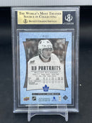 2016 UPPER DECK SERIES ONE - GOLD - UD PORTRAITS - W. NYLANDER - #P57 - #'D/100 - BGS 10 - RC