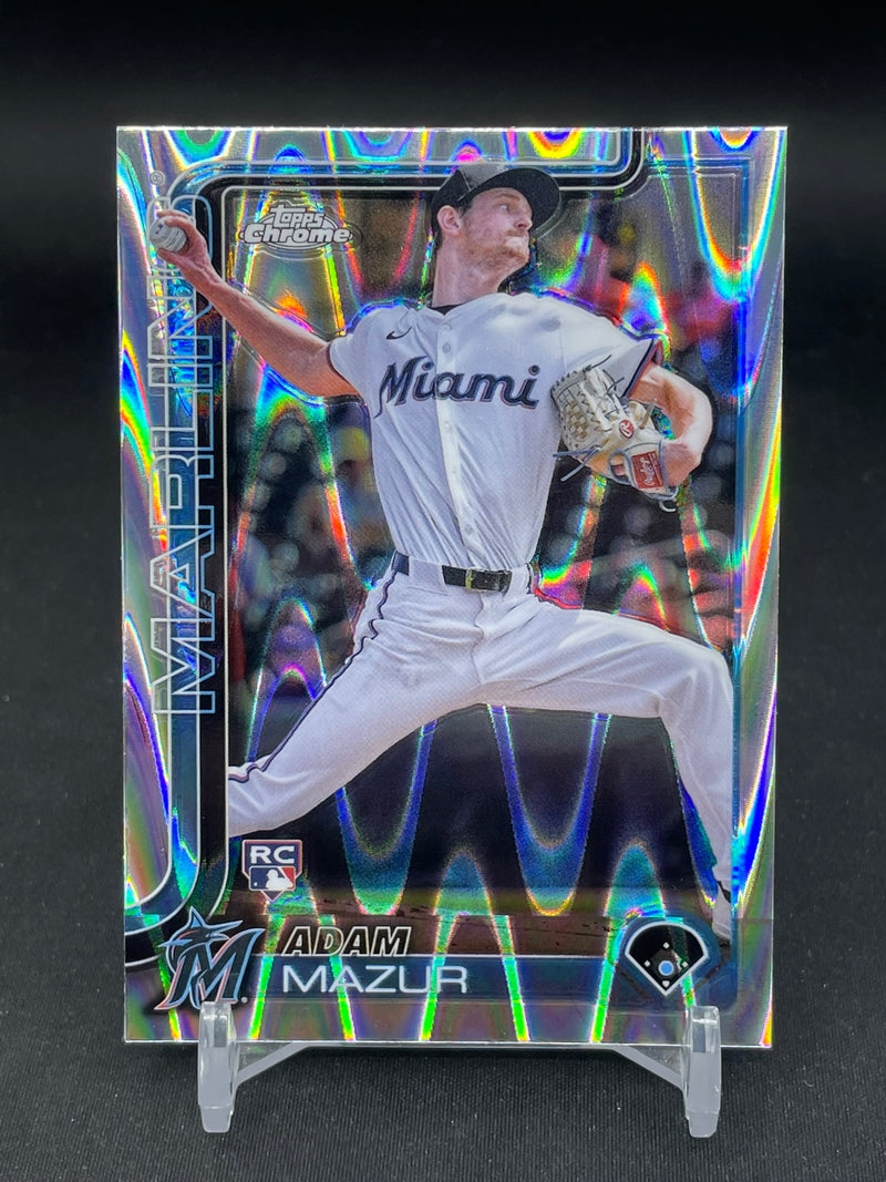 2025 TOPPS CHROME - RAYWAVE REFRACTOR - A. MAZUR -