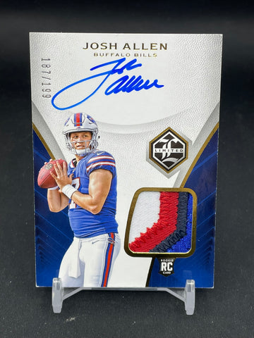 2018 PANINI LIMITED - J. ALLEN - #104 - #'D/199 - RELIC - AUTOGRAPH - RC