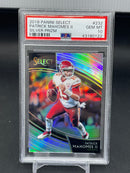 2018 PANINI SELECT - SILVER PRIZM - P. MAHOMES -