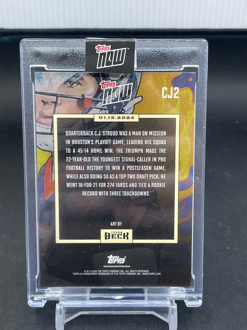 2024 TOPPS NOW - C. STROUD -