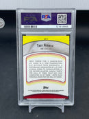 2024 TOPPS CHROME - RED REFRACTOR - LEGENDS OF THE GRIDIRON - T. AIKMAN - #LOG17 - #'D/5 - PSA 9