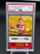 2017 PANINI CONTENDERS - ROOKIE OF THE YEAR CONTENDERS - P. MAHOMES II -