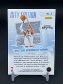 2024 PANINI NBA HOOPS - CITY EDITION - V. WEMBANYAMA -