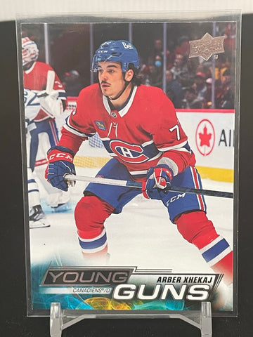 2022 UPPER DECK SERIES TWO - YOUNG GUNS - A. XHEKAJ - #490 - RC