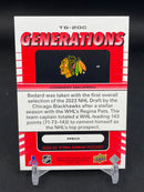 2023 UPPER DECK TRILOGY - RED - GENERATIONS - C. BEDARD - #TG-20C - #'D/799 - RC
