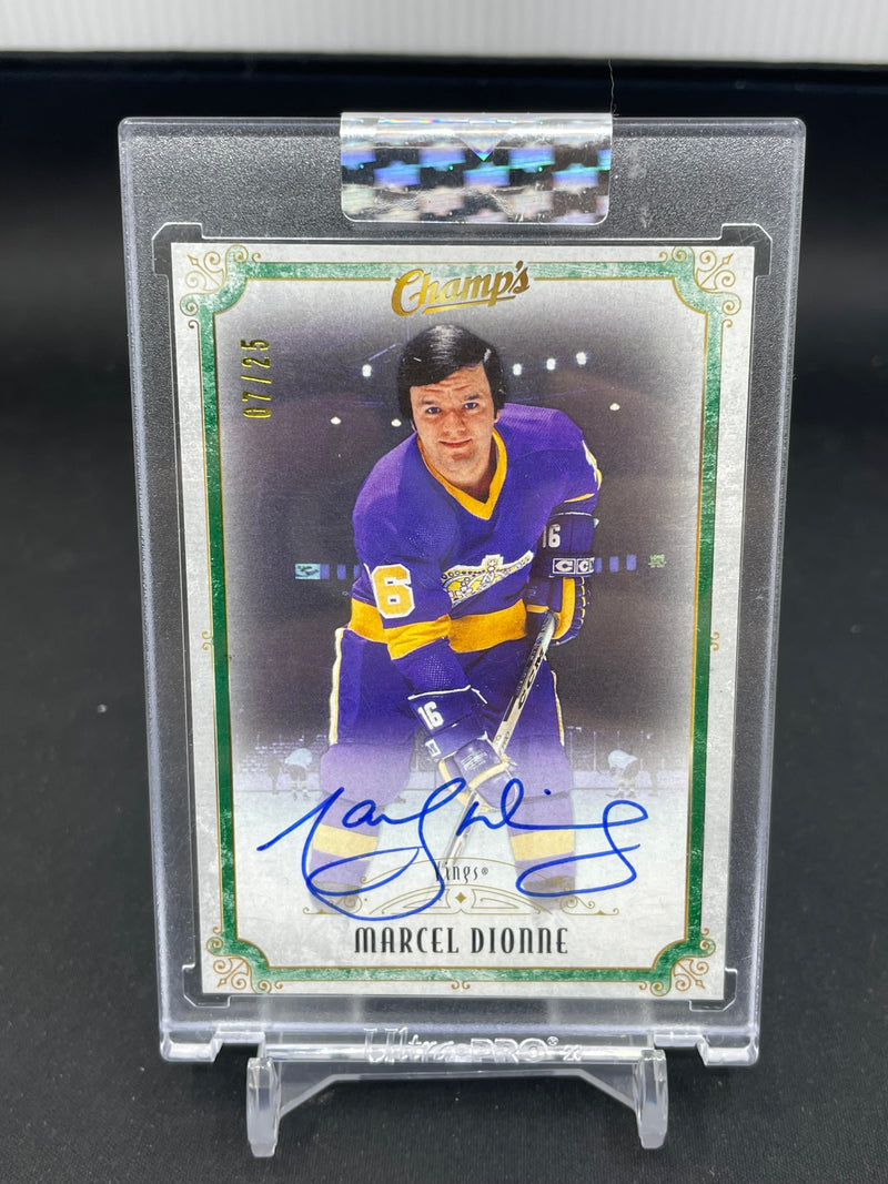 2021 UPPER DECK CLEAR CUT - CHAMP'S - M. DIONNE - #C-MD - #'D/25 - AUTOGRAPH